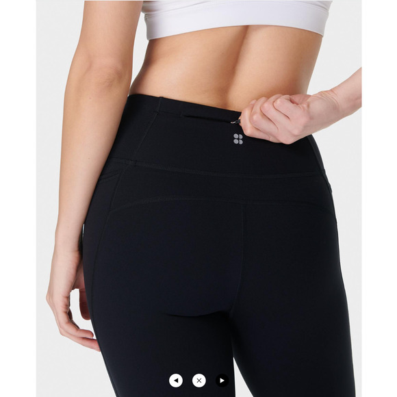 SWEATY BETTY NWT Power 30" Bootcut Workout Trousers // XS - Picture 5 of 12